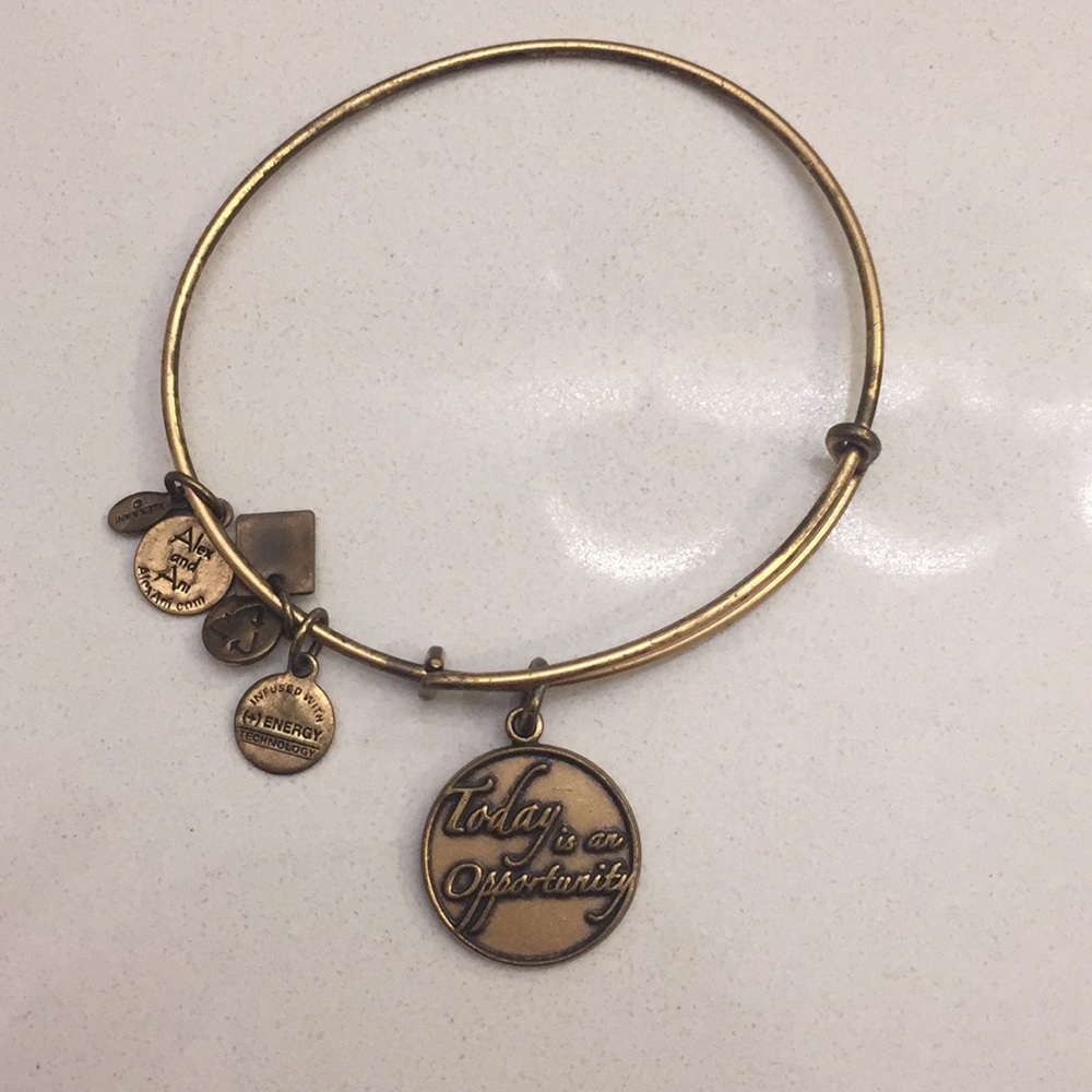 Alex and Ani “Today is an Opportunity” Bracelet